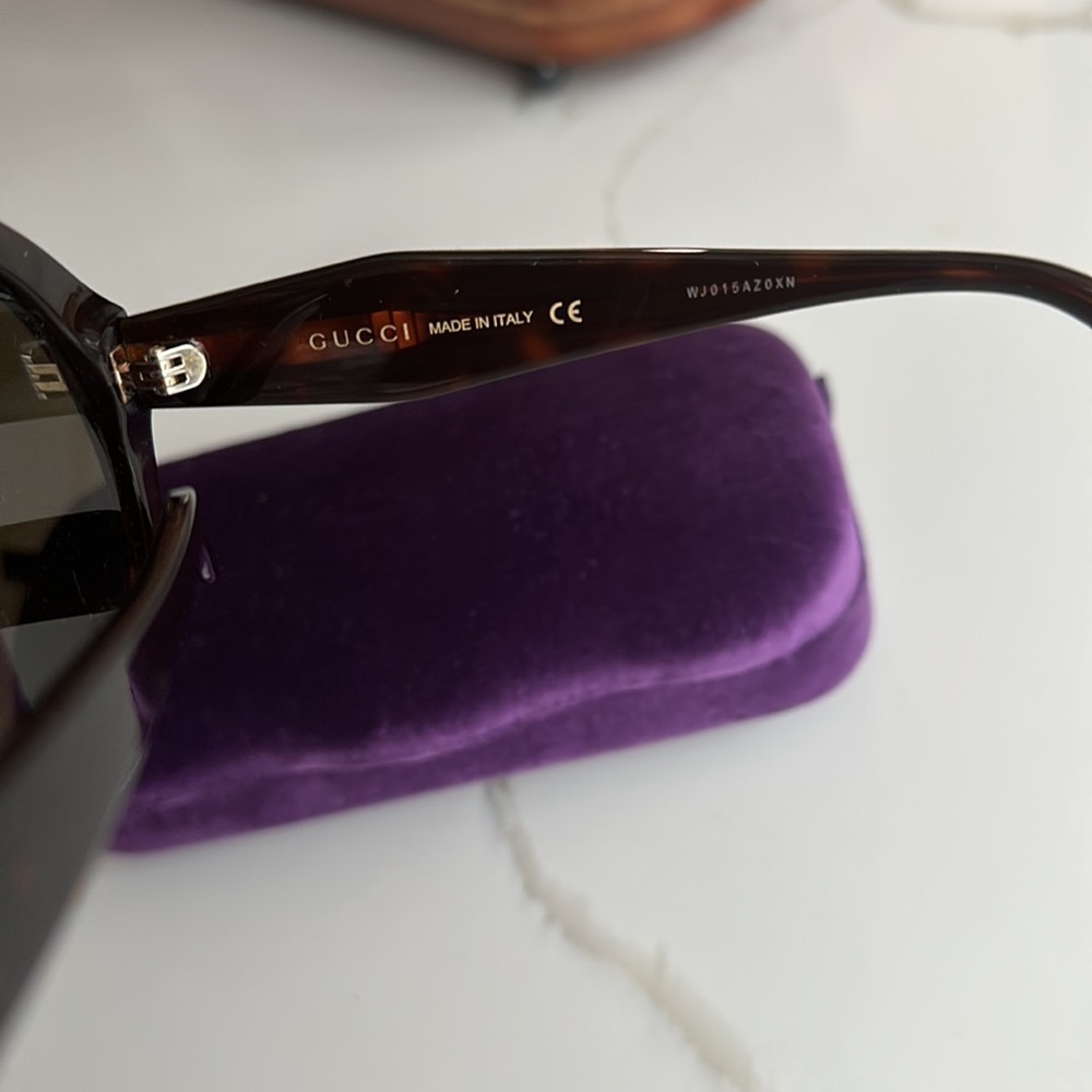 Gucci 
54mm Round Sunglasses - Picture 8 of 12